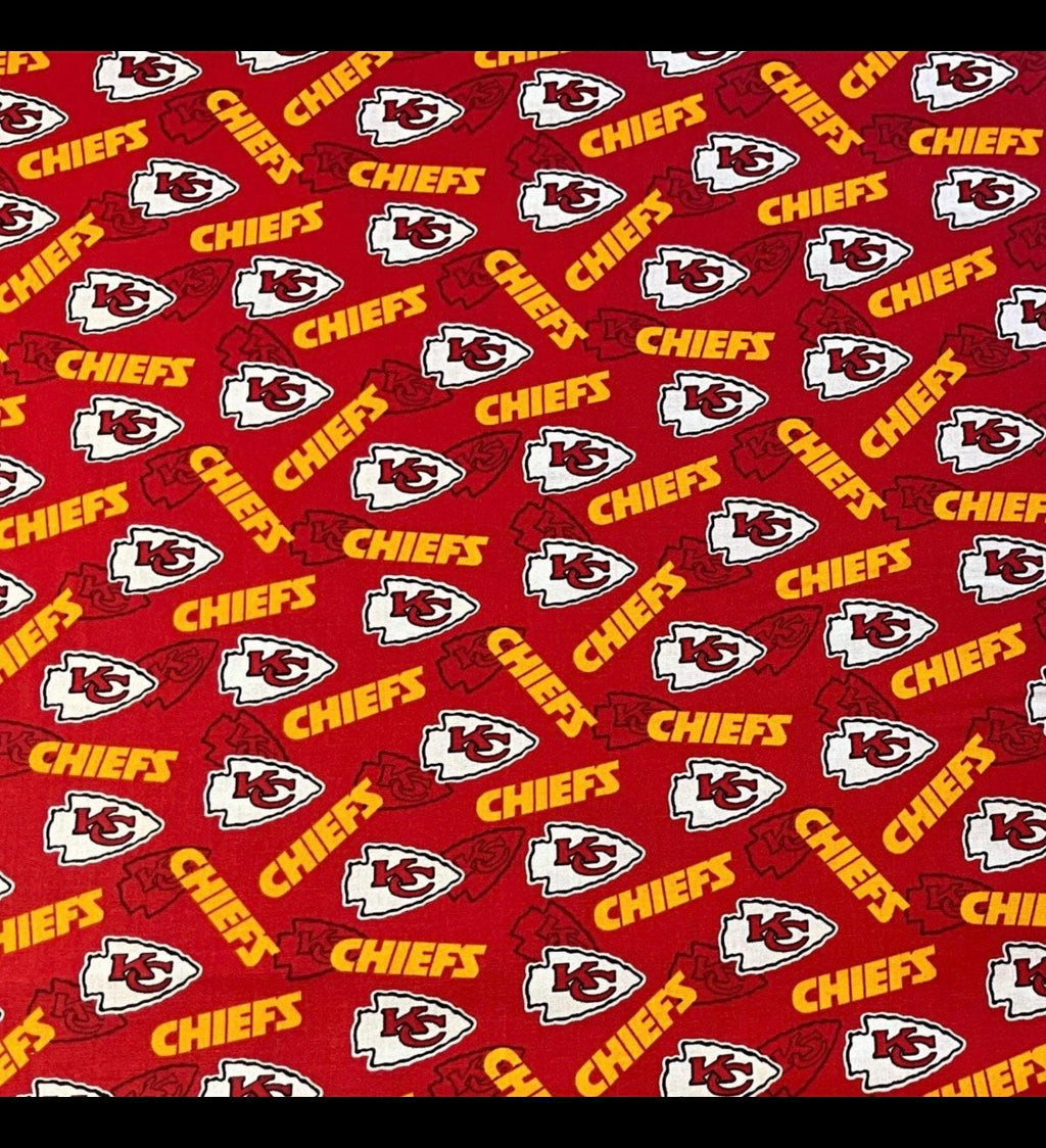 Kansas City Cheifs Dog Bandana: Scrunchie