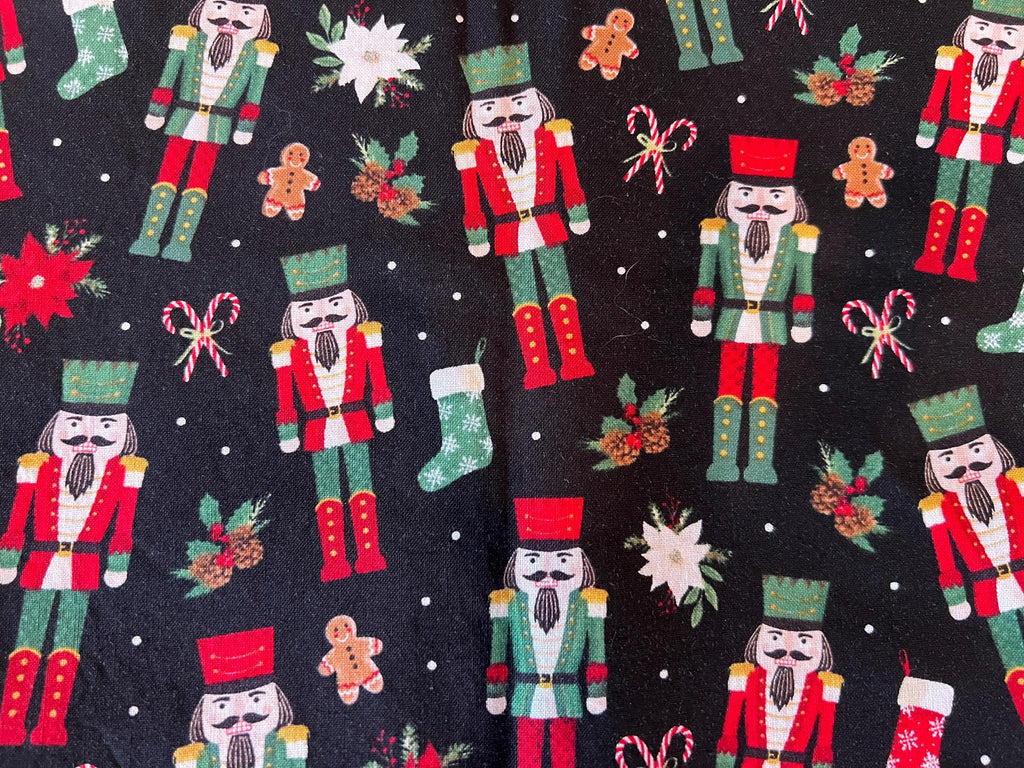 Christmas Nutcracker Dog Bandana: Scrunchie - Holiday  Toy Soldier