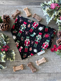 Christmas Nutcracker Dog Bandana: Scrunchie - Holiday  Toy Soldier