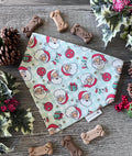Christmas Santa Claus Dog Bandana: Scrunchie - Holiday